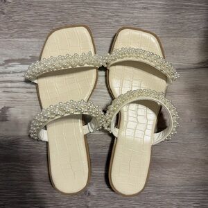 pearl sandals